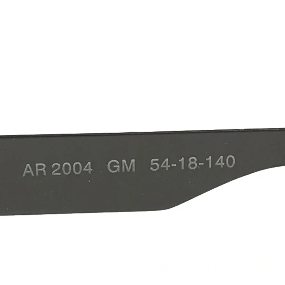 Alberto Romani Eyeglasses Frames AR2004 GM Gunmetal Rectangle Half Rim 54-18-140